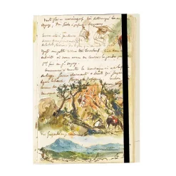 Boutiques de musées Cahiers Et Carnets-Cahier à élastique Eugène Delacroix - Cavaliers