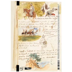 Boutiques de musées Cahiers Et Carnets-Cahier à élastique Eugène Delacroix - Cavaliers