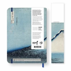 Best Boutiques de musées Cahier à élastique Katsushika Hokusai - Le Fuji bleu