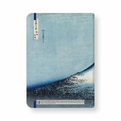 Best Boutiques de musées Cahier à élastique Katsushika Hokusai - Le Fuji bleu