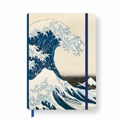 Boutiques de musées Cahiers Et Carnets-Cahier à élastique Katsushika Hokusai - La vague