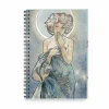 Discount Boutiques de musées Cahier à spirale Alphonse Mucha - La lune et les étoiles, 1902