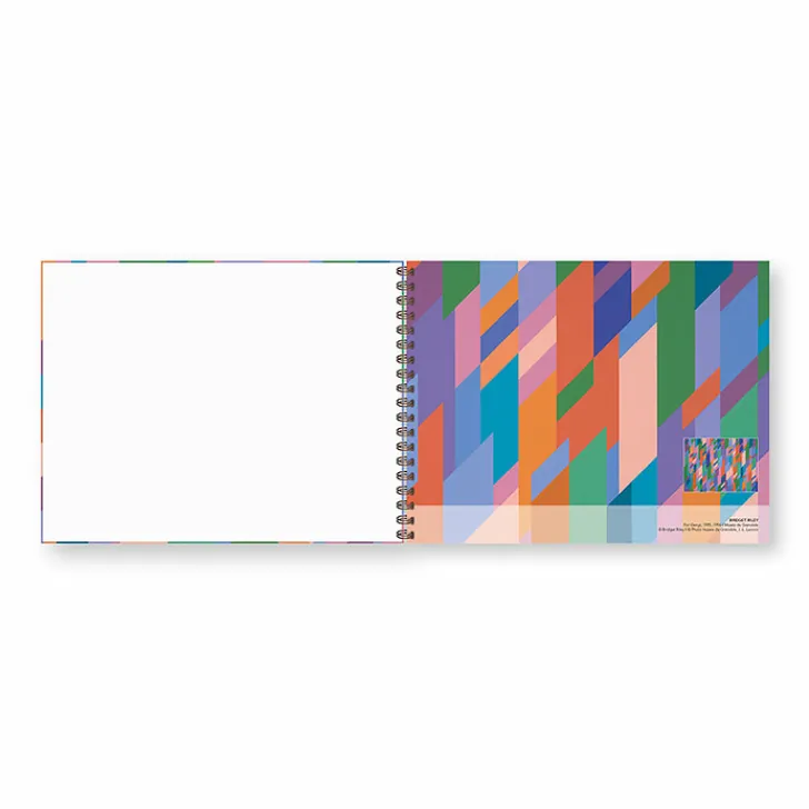 Boutiques de musées Cahiers Et Carnets-Cahier à spirale Bridget Riley - For Gengi, 1995-1996