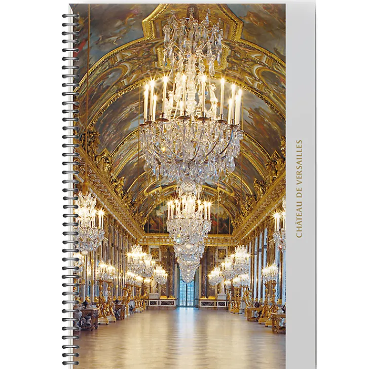 Boutiques de musées Cahiers Et Carnets-Cahier à spirale Château de Versailles - La Galerie des Glaces
