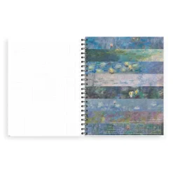 Boutiques de musées Cahier à spirale Claude Monet - Série des Nymphéas