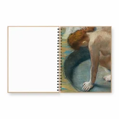 New Boutiques de musées Cahier à spirale Édouard Manet / Edgar Degas - Femme dans un tub, 1878 / Le Tub, 1886