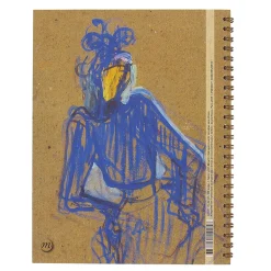 Outlet Boutiques de musées Cahier à spirale Henri De Toulouse Lautrec - Jane Avril