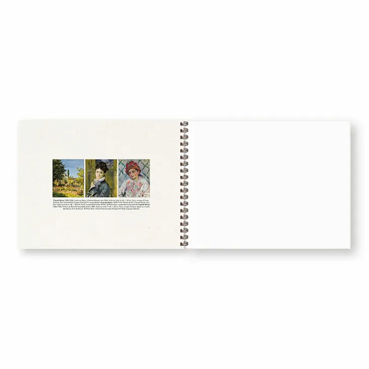 Boutiques de musées Cahiers Et Carnets-Cahier à spirale Léon Monet. Frère de l'artiste et collectionneur