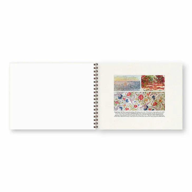 Boutiques de musées Cahiers Et Carnets-Cahier à spirale Léon Monet. Frère de l'artiste et collectionneur