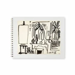 Best Boutiques de musées Cahier à spirale Pablo Picasso - Atelier de La Californie, Villa de Picasso et Jacqueline à Cannes, 1955