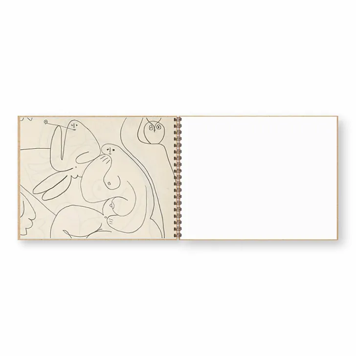 Discount Boutiques de musées Cahier à spirale Pablo Picasso - Carnet d'études pour Le Déjeuner sur l'herbe, 1962