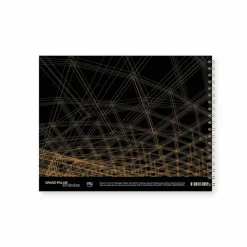 Boutiques de musées Cahiers Et Carnets-Cahier à spirale Wilmotte - Étude filaire du Grand Palais éphémère