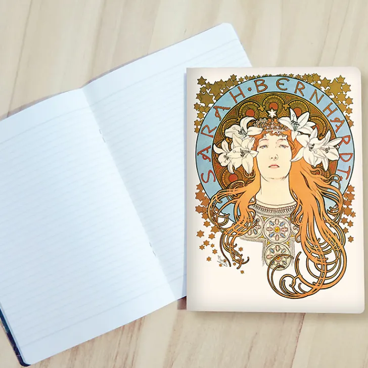 Boutiques de musées Cahiers Et Carnets-Cahier Alphonse Mucha - Sarah Bernhardt La princesse lointaine, 1897