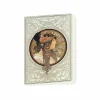 Sale Boutiques de musées Cahier Alphonse Mucha - Tête byzantine : brune, 1897
