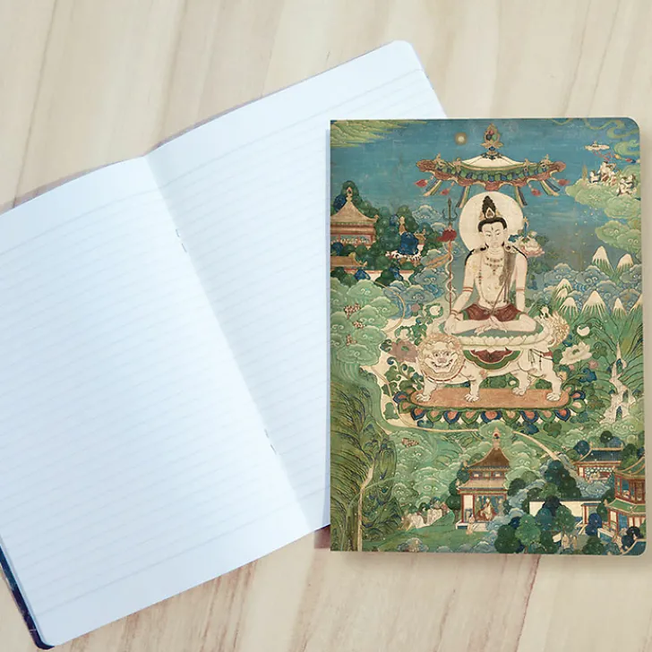 Boutiques de musées Cahiers Et Carnets-Cahier Avalokiteshvara sous son aspect Simhanada « au rugissement du lion »