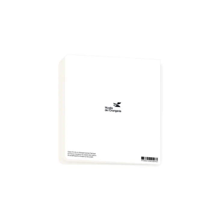 Boutiques de musées Cahiers Et Carnets-Cahier carré Vincent Dulom - Hommage à Monet, 2024.