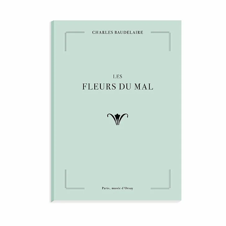 Boutiques de musées Cahiers Et Carnets-Cahier Charles Baudelaire - Les Fleurs du mal