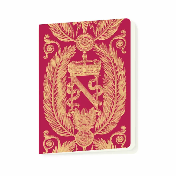 Boutiques de musées Cahiers Et Carnets-Cahier Château de Fontainebleau - Détail du motif central des pilastres de la grille de la cour d'honneur