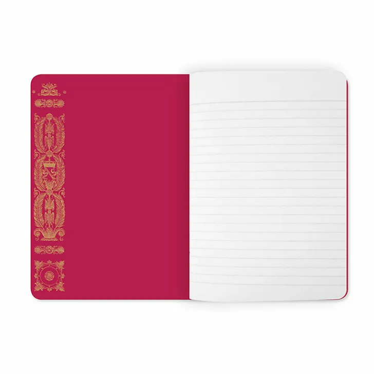 Boutiques de musées Cahiers Et Carnets-Cahier Château de Fontainebleau - Détail du motif central des pilastres de la grille de la cour d'honneur