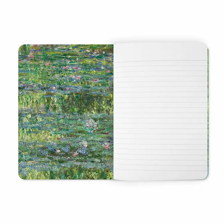 Boutiques de musées Cahiers Et Carnets-Cahier Claude Monet - Le bassin aux nymphéas, harmonie verte, 1899