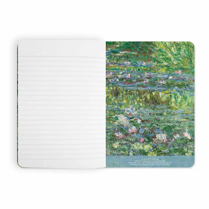 Boutiques de musées Cahiers Et Carnets-Cahier Claude Monet - Le bassin aux nymphéas, harmonie verte, 1899
