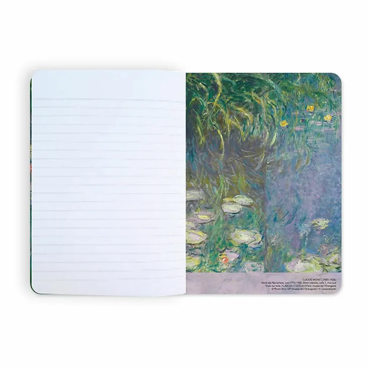 New Boutiques de musées Cahier Claude Monet - Série des Nymphéas, Matin vers 1914-1926