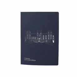 Boutiques de musées Cahier Façade du château de Fontainebleau et escalier du Fer-à-cheval - Bleu