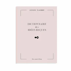 Outlet Boutiques de musées Cahier Gustave Flaubert - Dictionnaire des idées reçues