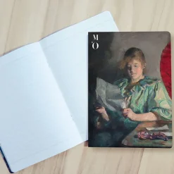 Boutiques de musées Cahiers Et Carnets-Cahier Harriet Backer - Intérieur, le soir, 1896