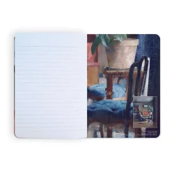 Boutiques de musées Cahier Harriet Backer - Intérieur bleu, 1883