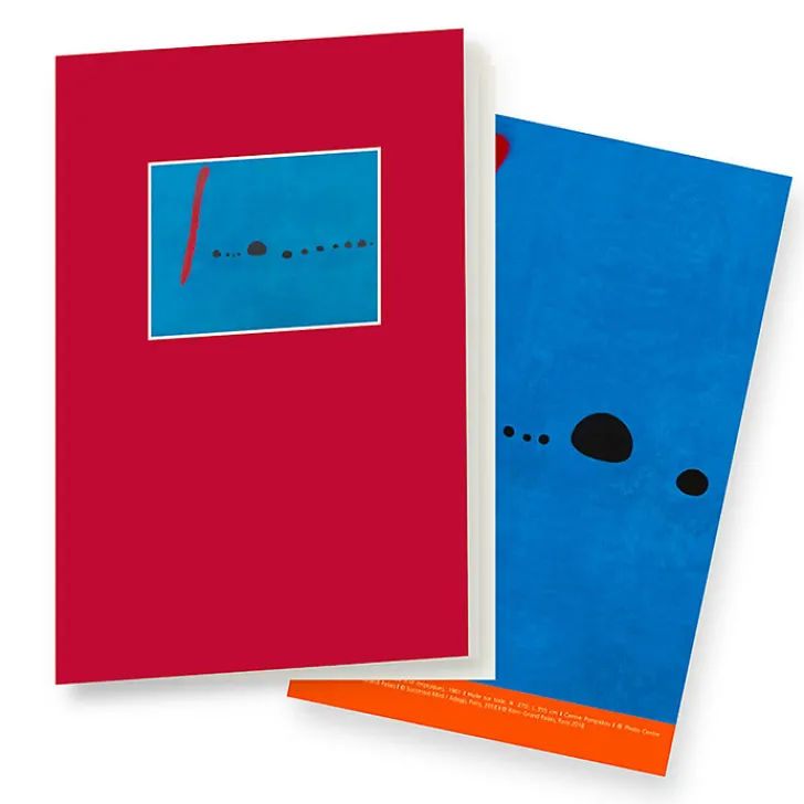 Boutiques de musées Cahiers Et Carnets-Cahier Joan Miró - Bleu II-III