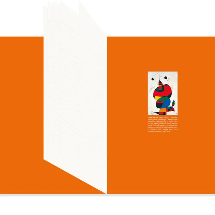 Hot Boutiques de musées Cahier Joan Miró - Femme, oiseau, étoile