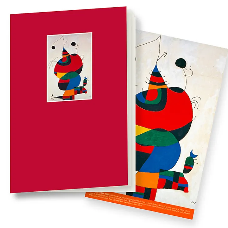 Best Boutiques de musées Cahier Joan Miró - Femme, oiseau, étoile