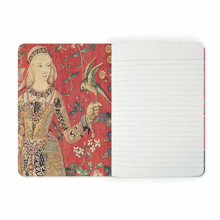 Boutiques de musées Cahiers Et Carnets-Cahier La Dame à la licorne - Le goût, vers 1500