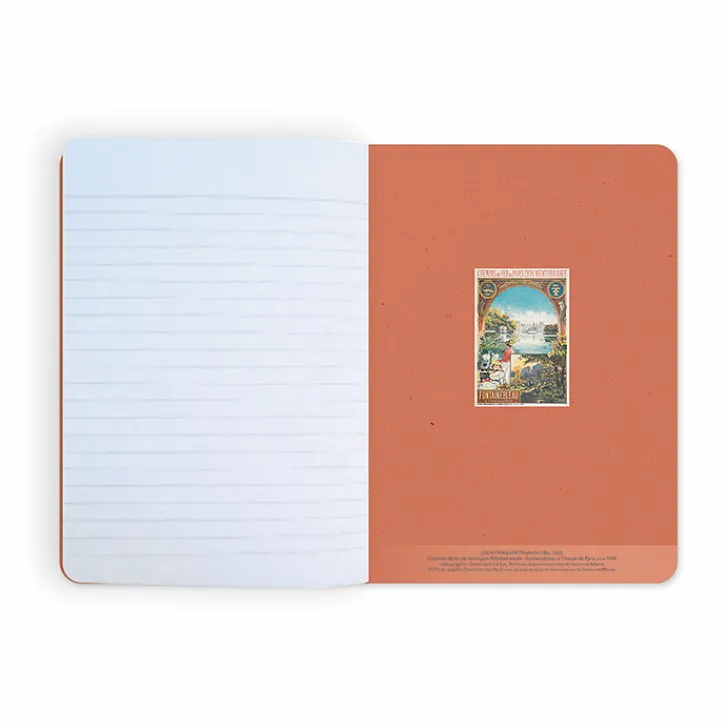 Boutiques de musées Cahiers Et Carnets-Cahier Louis Trinquier-Trianon - Chemins de fer de Paris-Lyon-Méditerranée : Fontainebleau à 1 heure de Paris, vers 1900