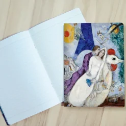 Online Boutiques de musées Cahier Marc Chagall - Les mariés de la tour Eiffel, 1938
