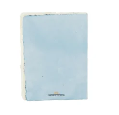 Boutiques de musées Cahiers Et Carnets-Cahier papier bouilli en cuve - Monogramme de Marie-Antoinette - Bleu