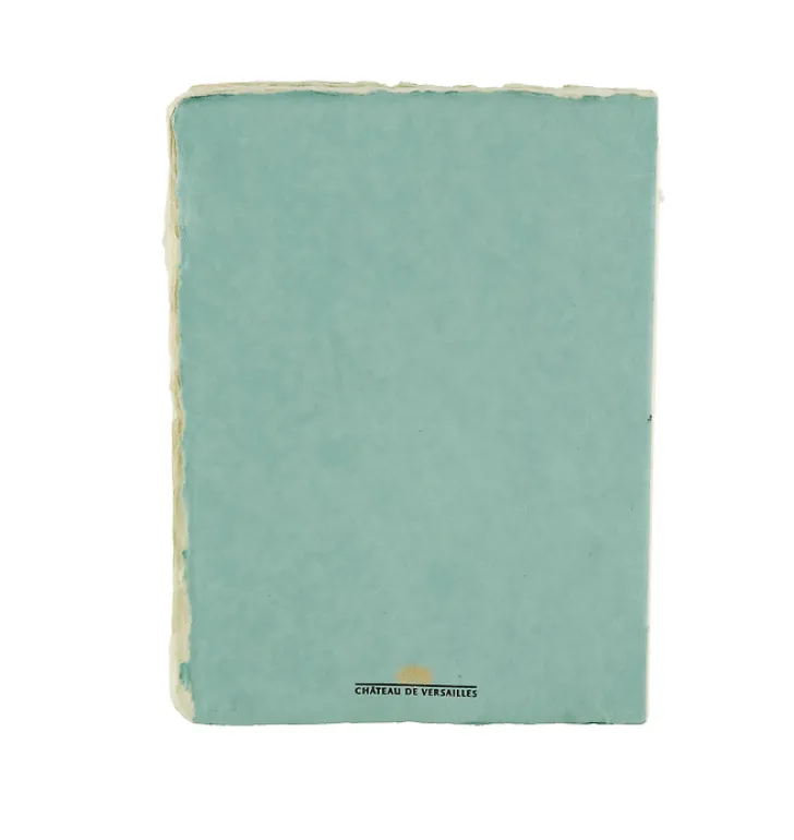 Boutiques de musées Cahiers Et Carnets-Cahier papier bouilli en cuve - Monogramme de Marie-Antoinette - Céladon