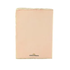 Boutiques de musées Cahiers Et Carnets-Cahier papier bouilli en cuve - Monogramme de Marie-Antoinette - Saumon