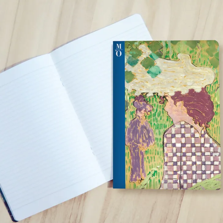 Hot Boutiques de musées Cahier Pierre Bonnard - Femmes au jardin : femme à la robe quadrillée, 1891