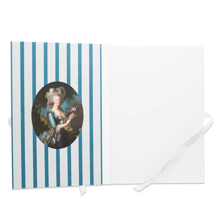 Boutiques de musées Cahiers Et Carnets-Cahier ruban Élisabeth-Louise Vigée-Lebrun - Marie-Antoinette de Lorraine-Hasbourg, reine de France, à la rose, 1783