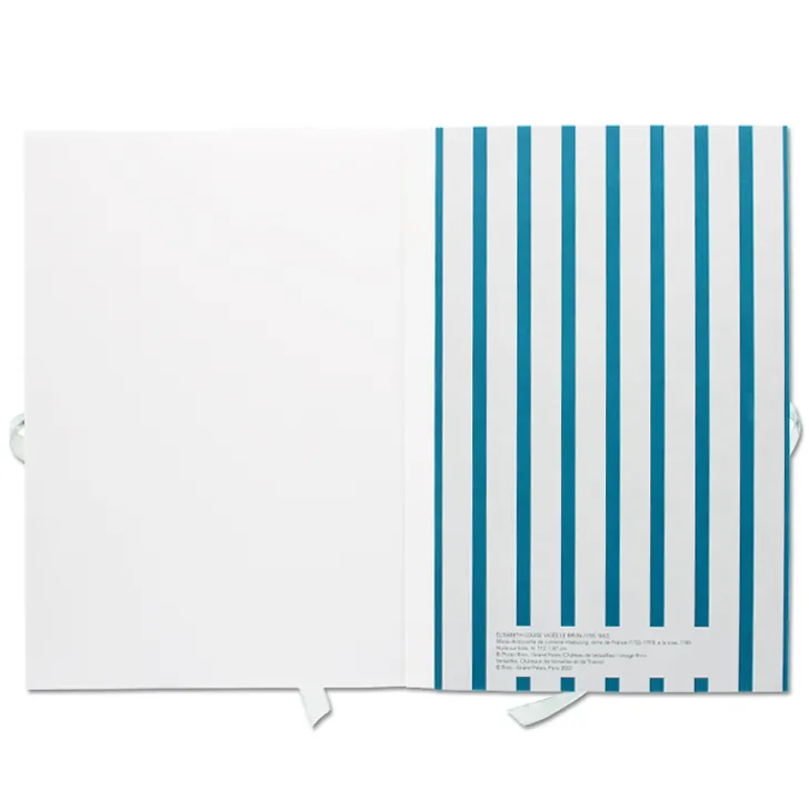 Boutiques de musées Cahiers Et Carnets-Cahier ruban Élisabeth-Louise Vigée-Lebrun - Marie-Antoinette de Lorraine-Hasbourg, reine de France, à la rose, 1783