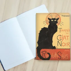 Boutiques de musées Cahiers Et Carnets-Cahier Théophile Alexandre Steinlen - Le Chat noir, 1895