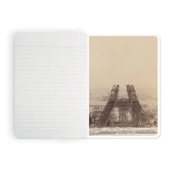 Boutiques de musées Cahiers Et Carnets-Cahier Théophile Féau - La Tour Eiffel en construction, 1887-1889