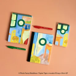 Boutiques de musées Cahiers Et Carnets-Cahier Vincent van Gogh - La chambre de Van Gogh à Arles - Orsay x Papier Tigre - A5