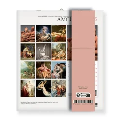 Boutiques de musées Calendriers Et Agendas-Calendrier 2026 - Amour - 15,5x18cm