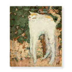 Boutiques de musées Calendriers Et Agendas-Calendrier 2026 - Chats - 15,5x18cm