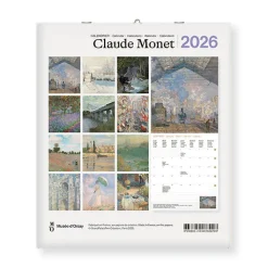 Boutiques de musées Calendriers Et Agendas-Calendrier 2026 - Claude Monet - 15,5x18cm