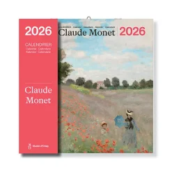 Boutiques de musées Calendriers Et Agendas-Calendrier 2026 - Claude Monet - 30x30 cm