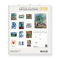 Outlet Boutiques de musées Calendrier 2026 - Henri Matisse - 15,5x18cm